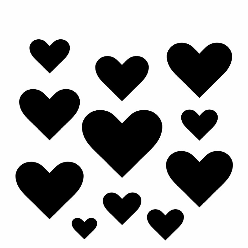 Сердце картинка для плоттера