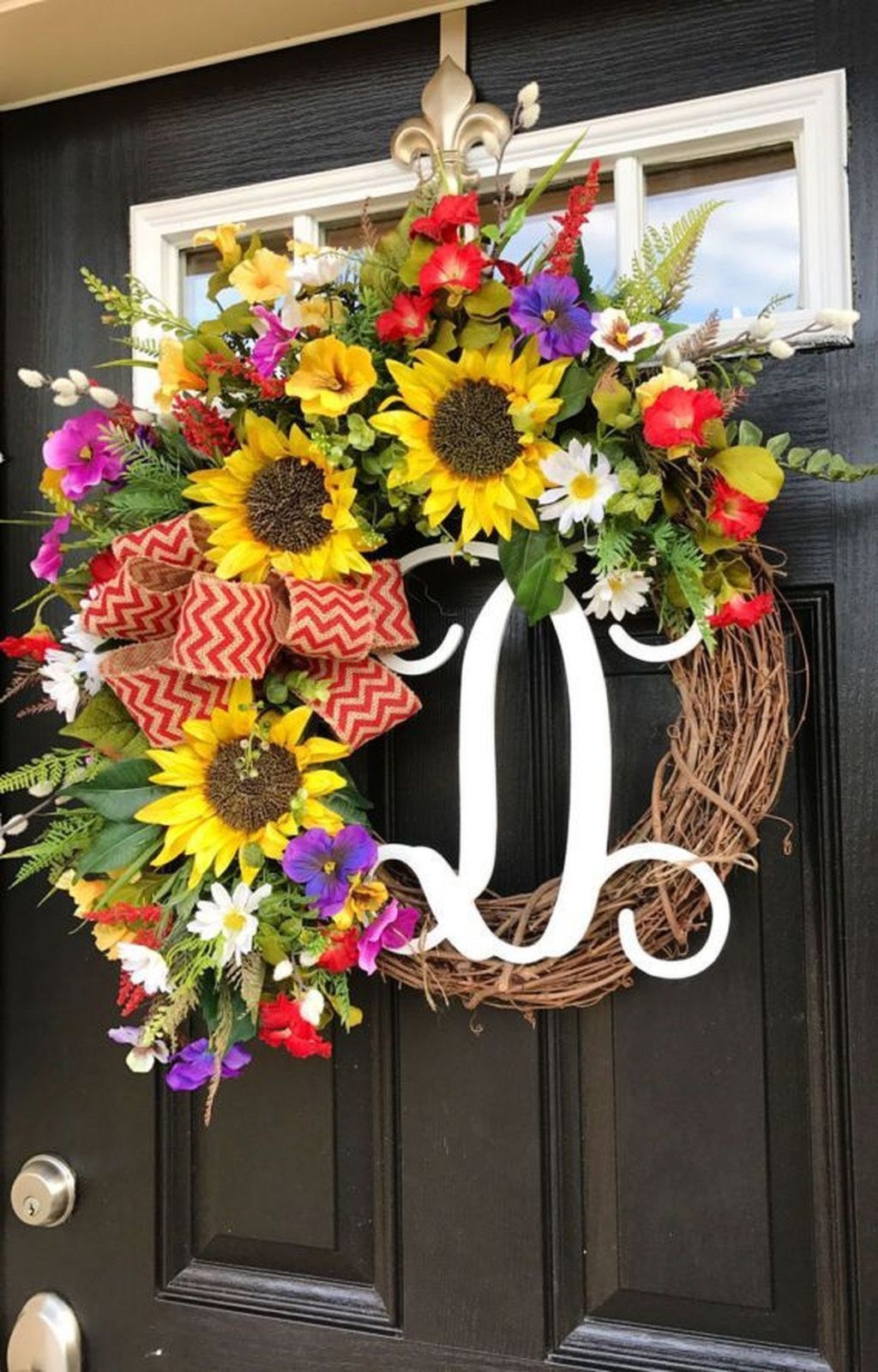 35+ Pretty Front Door Wreath Ideas