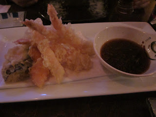 Shrimp and vegetable tempura
