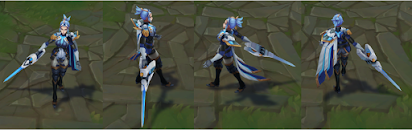 3D League turnarounds — Pbe update - Pulsefire + FPX skins (Check for