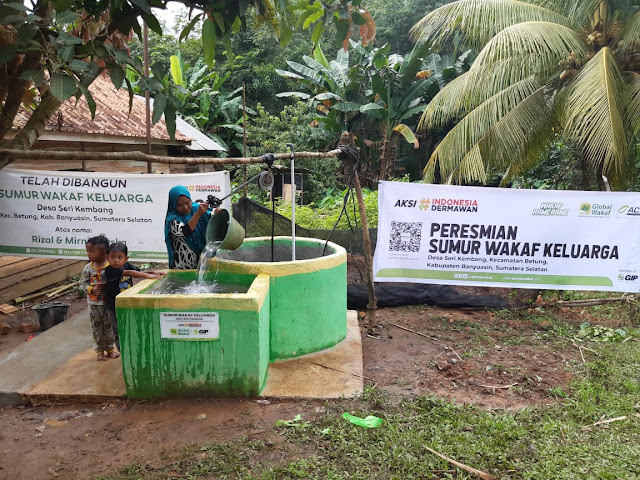 Warga Prasejahtera di Desa Sri Kembang Kini Tak Lagi Kesulitan Air