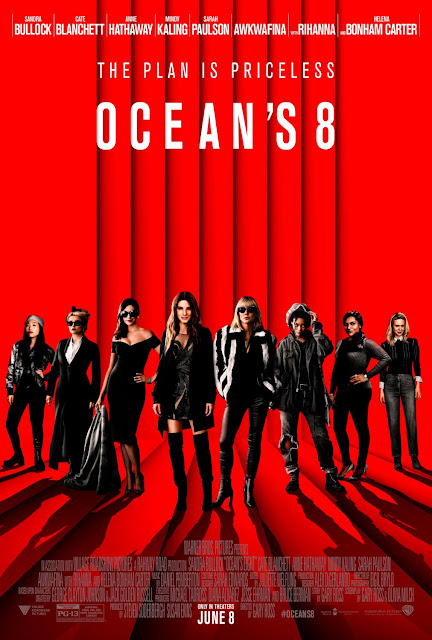 Sandra Bullock, Cate Blanchett, Anne Hathaway, Mindy Kaling, Sarah Paulson, Awkwafina, Rihanna y Helena Bonham Carter forman el equipo de la película de acción-aventura “Ocean’s 8: Las Estafadoras”.