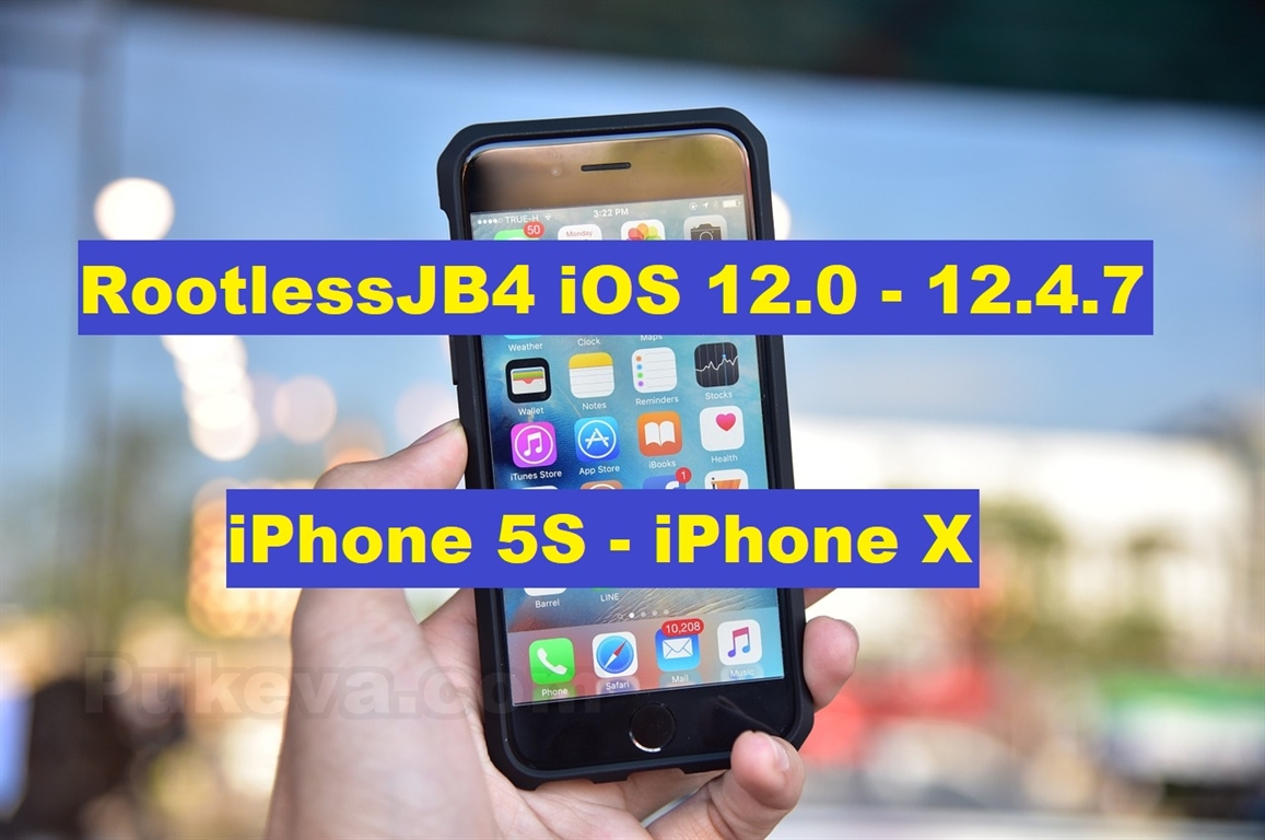 Jailbreak RootlessJB4 Dirilis untuk iOS 12.0 - 12.4.7 iPhone 5S