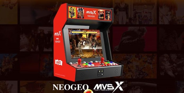 Gstone announces the SNK NEOGEO MVSX Home Arcade Featuring 50 Classic SNK Titles The ultimate arcade is coming to North America in November 2020