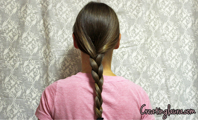 Creating Laura: How to Braid Your Hair