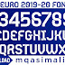 UEFA Euro 2019-20 Football Font Free Download by M Qasim Ali