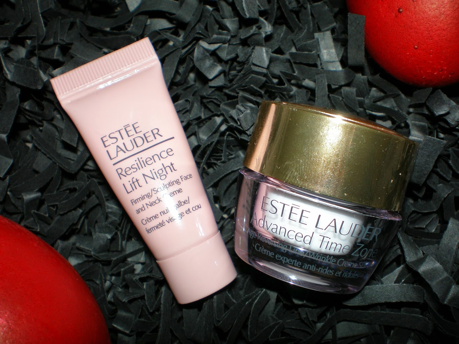 Estee Lauder Advanced Time Zone Age Reversing Line/Wrinkle cream and Estee Lauder Resilience Lift Night Firming/Sculpting Face and Neck cream