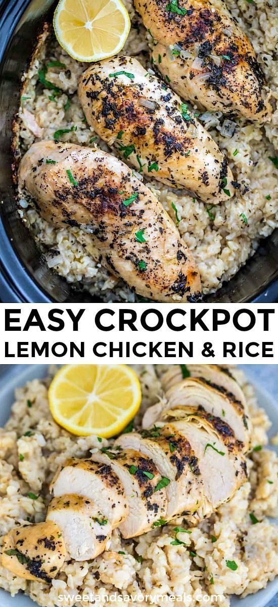 Crockpot Chicken and Rice