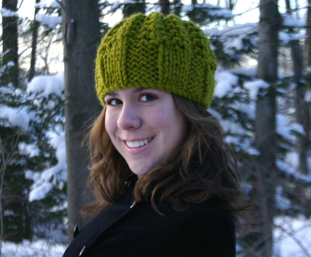 Knitting Hat Pattern. Make it fit you. - How to knit and crochet smart