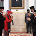 Presiden Joko Widodo Lantik Letjen TNI Ganip Warsito sebagai Kepala BNPB