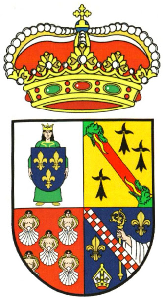 origine image : Banderas y Escudos del Principado de Asturias - auteur Eduardo Panizo Gómez