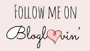 Follow me on Bloglovin