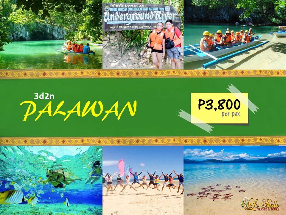 davao to palawan tour packages