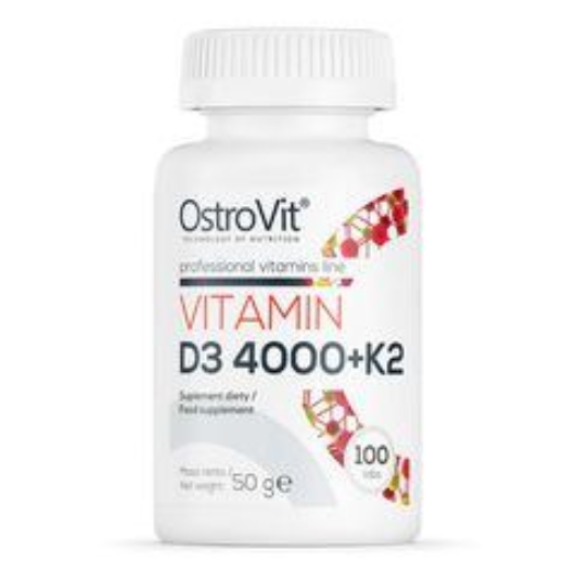 OSTROVIT VITAMIN D3 4000 + K2 (100 VIÊN)