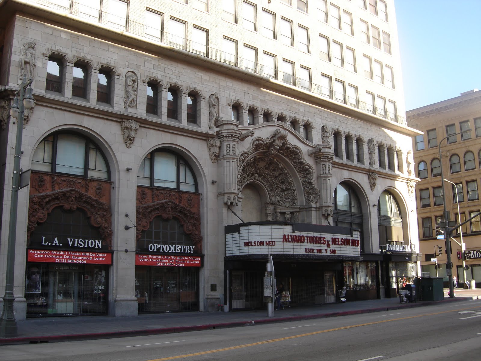 Places To Go, Buildings To See Million Dollar Theater Los Angeles