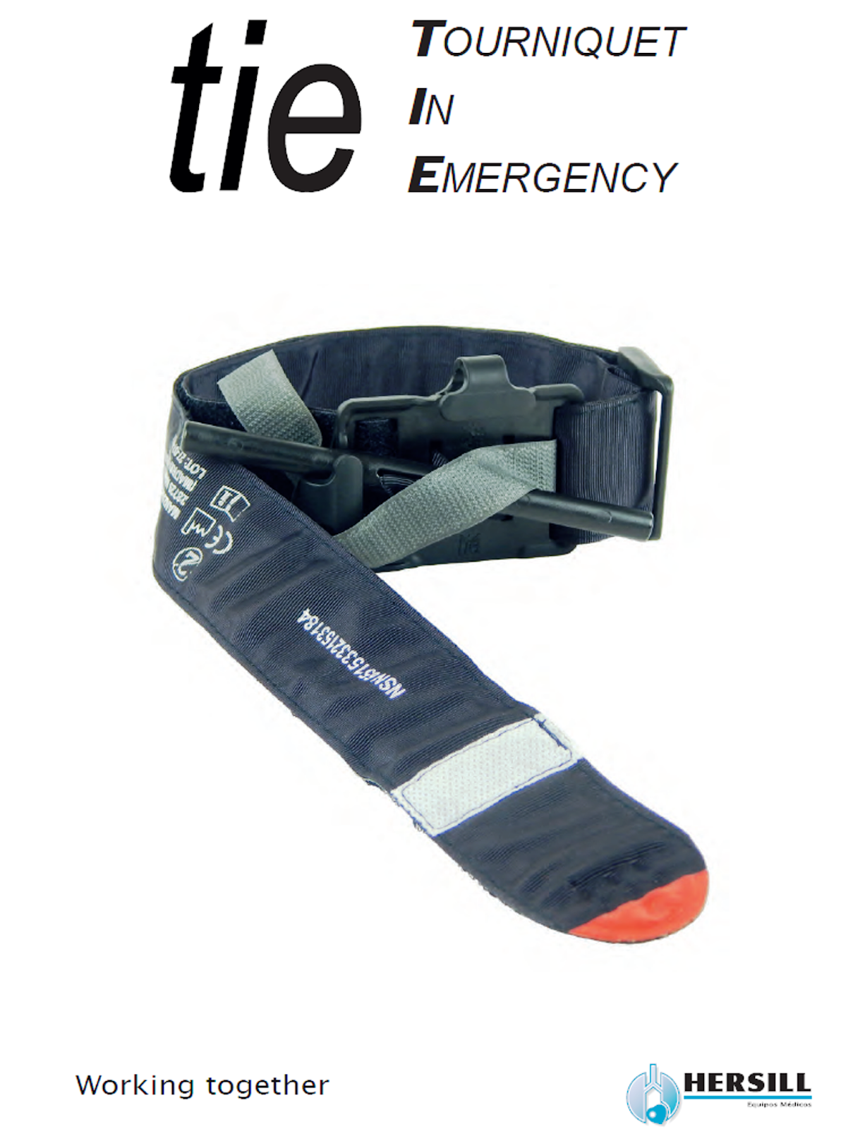 TORNIQUETE TQ DE EXTREMIDAD TIE (TOURNIQUET IN EMERGENCY). Antiguo Tor