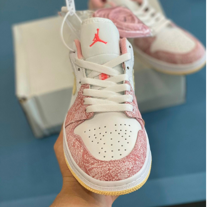 Jordan 1 cổ thấp hồng chảy Replica chất lượng giá tốt nhất