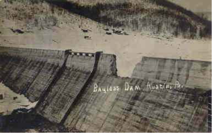 Central Pennsylvania History Austin Dam Disaster (Potter County)