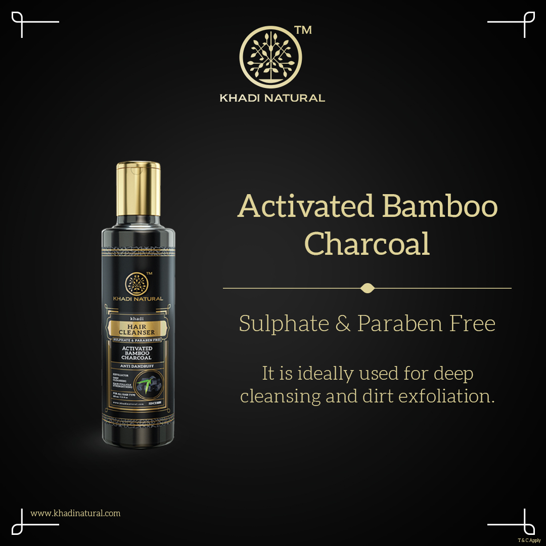 Activated Bamboo Charcoal Cleanser Sulphate & Paraben