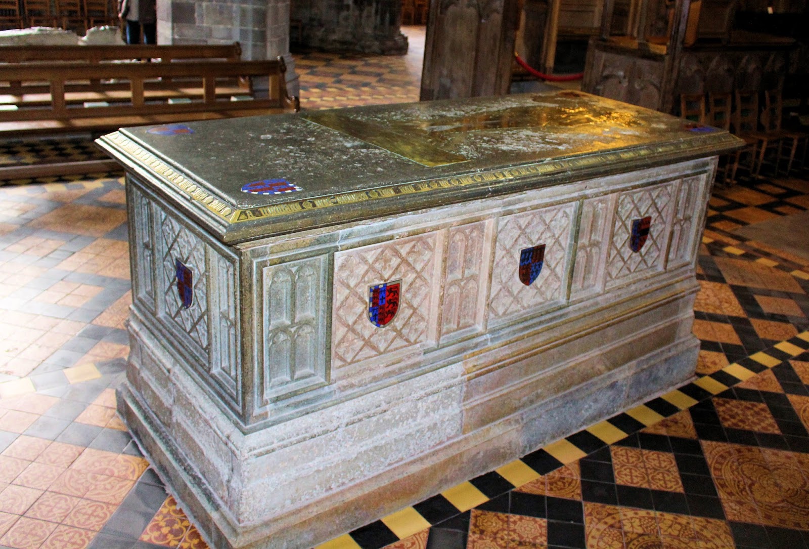 The Writing Desk Visiting the tomb of Edmund Tudor, Earl of Richmond