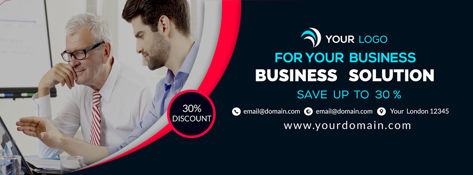 Corporate Business Facebook Cover GraphicsHover