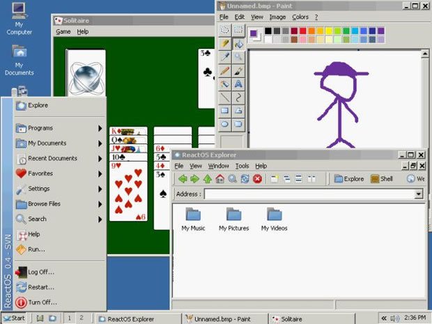 Mengenal ReactOS, Sistem Operasi Gratis Mirip Windows ReactOS Open Source Operating System - Windows