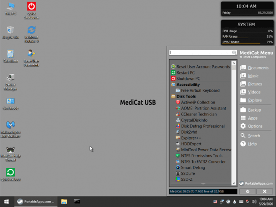 Medicat USB 21.06 Mini Windows 10 x64 Download Grátis