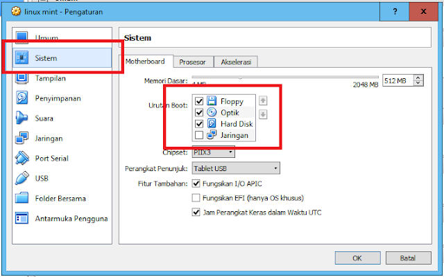 Tutorial Instal Linux Mint beserta Settingan Di Virtual Mechine (Virtual Box)