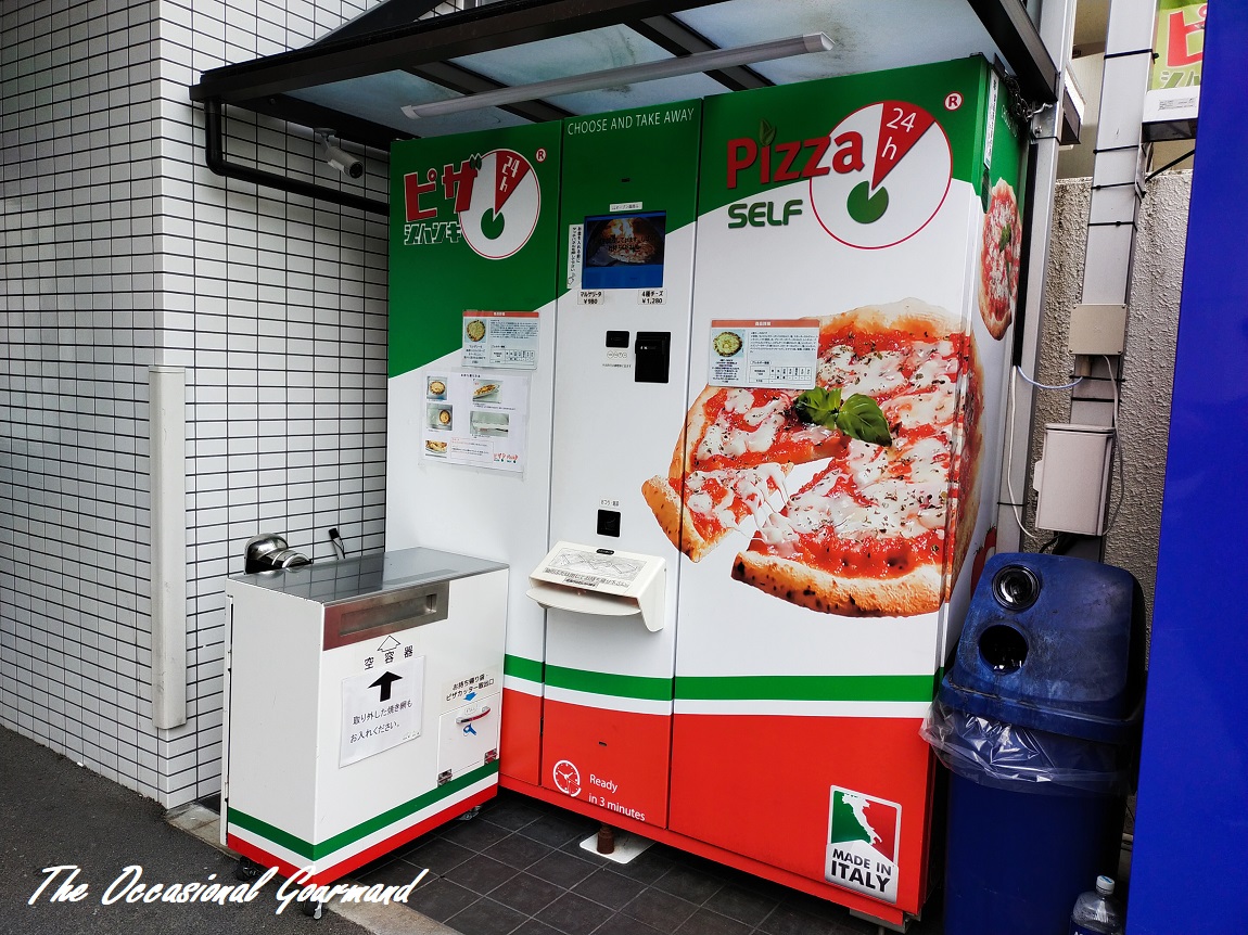 Margarita Pizza The Pizza Vending Machine, Hiroshima