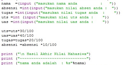 TUTORIAL MEMBUAT TEXT,NAMA & PENJUMLAHAN DI CODING PYTHON: MEMBUAT ...