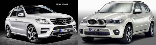 DCGoldCA: 2012 Mercedes-Benz ML vs. BMW X5