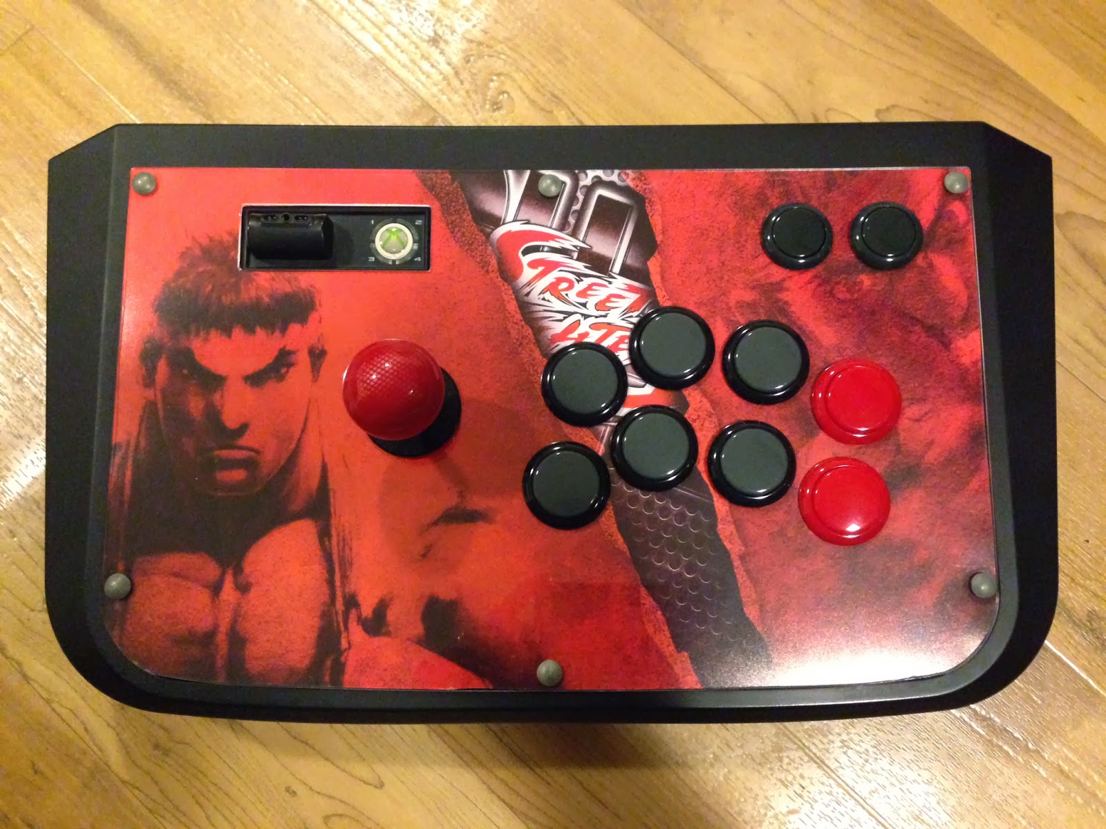 jonyfraze: Hori HRAP EX Dual-Mod and Custom Art