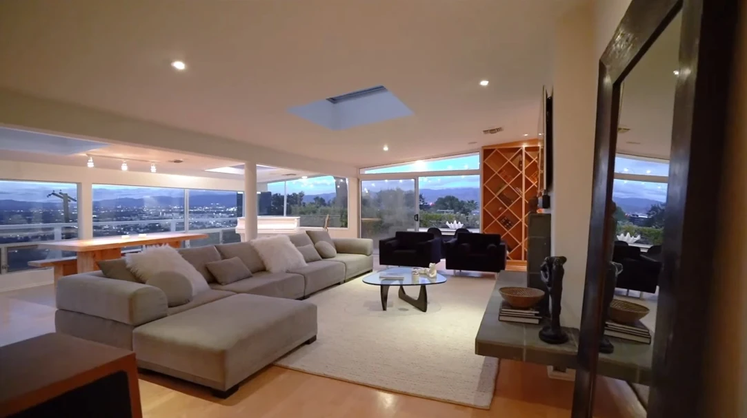 42 Interior Design Photos vs. 3555 Multiview Dr, Los Angeles, CA Luxury Home Tour
