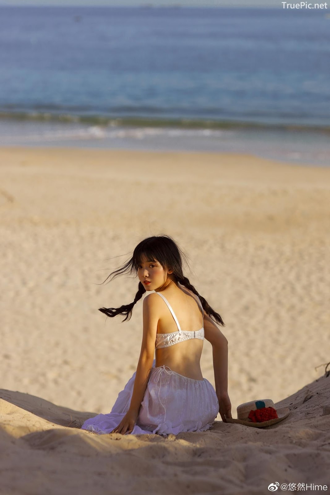 Chinese bautiful angel - Stay with you on a beautiful beach - TruePic.net - Picture 13