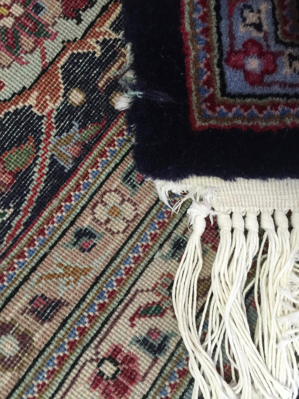 Kosker Traditional Rug Repair How to Fix Damaged Fringes on a Vintage Persian Rug