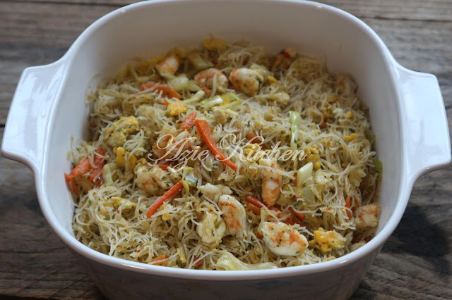 Mee Hoon Goreng Daun Limau Purut Kesukaan Anak Anak 