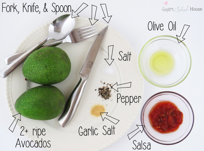 Ingredients for Guacamole