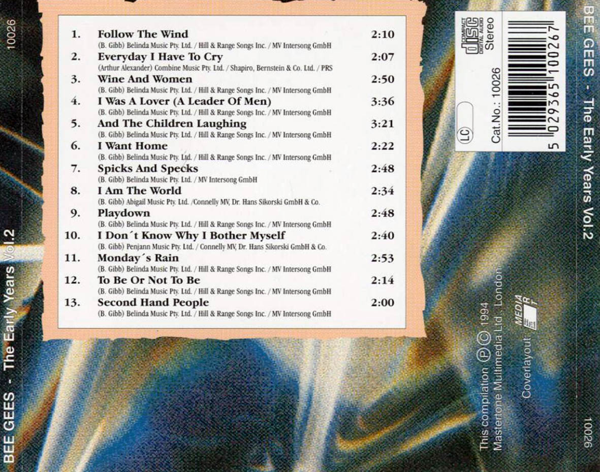 "You Wouldn't Know" álbum Bee Gees 196366 jpg (1181x929)