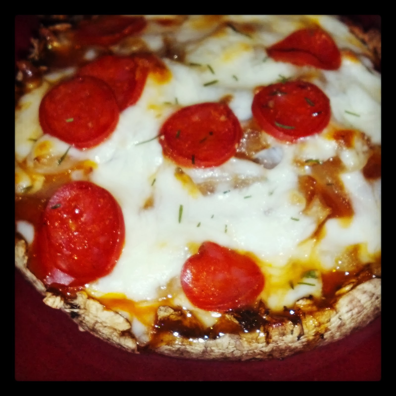 Live Healthy, Be Strong Recipe Portabella Pizza