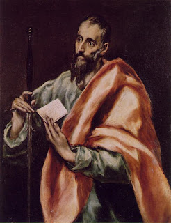 Αποτέλεσμα εικόνας για "Άγιος Παύλος"  Δομήνικος Θεοτοκόπουλος, 1608-1614, (Museo del Greco, Τολέδο)