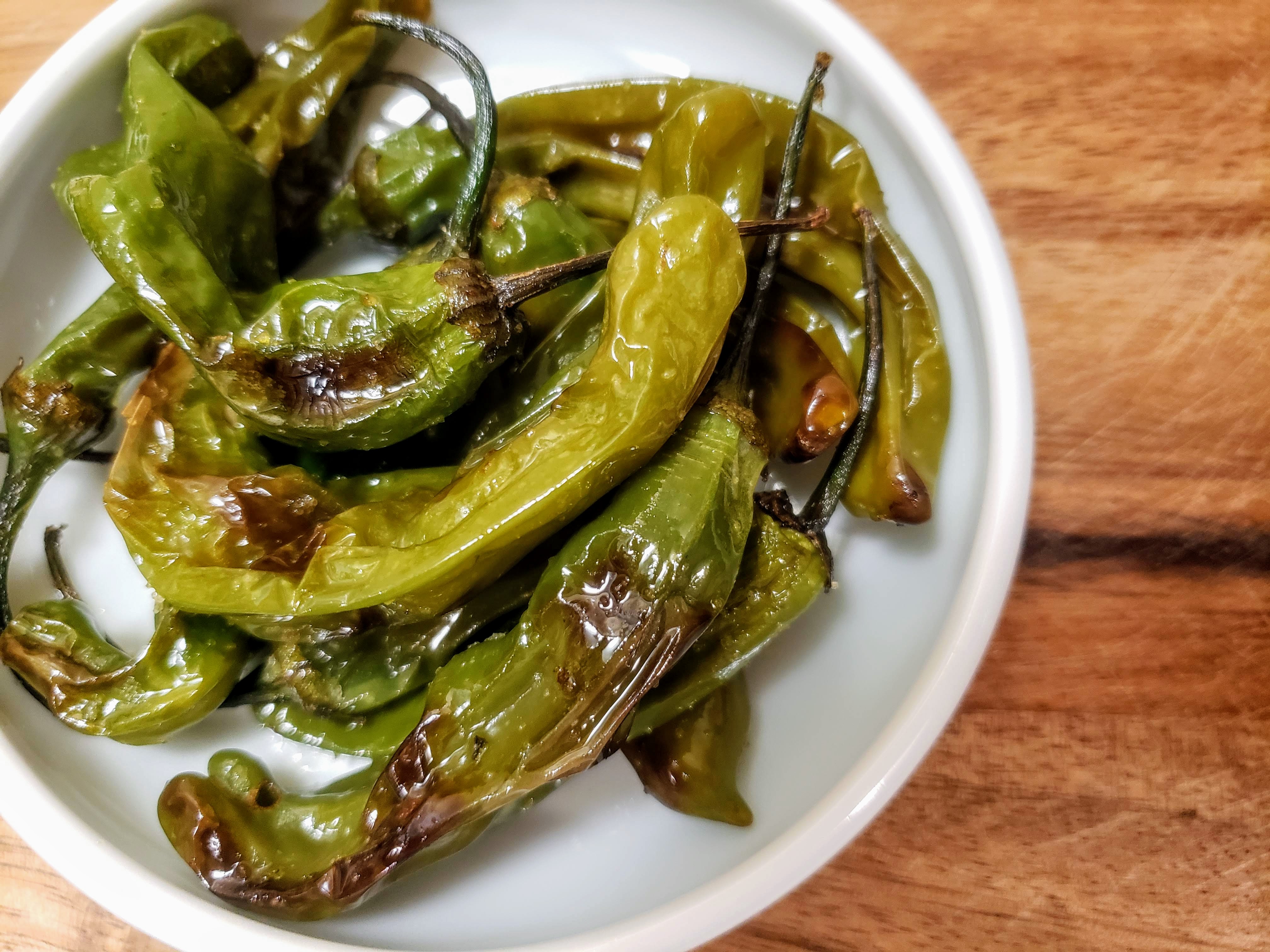 Roasted Shishito Peppers