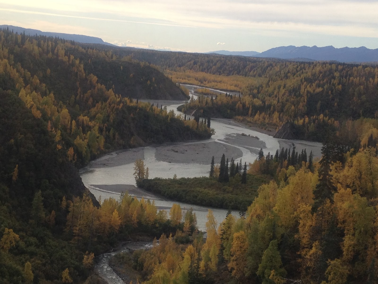 Before The Deluge Alaska Railroad Fairbanks to Anchorage