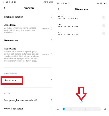 Cara Mengecilkan Tampilan Whatsapp Di Hp Android Wafbig