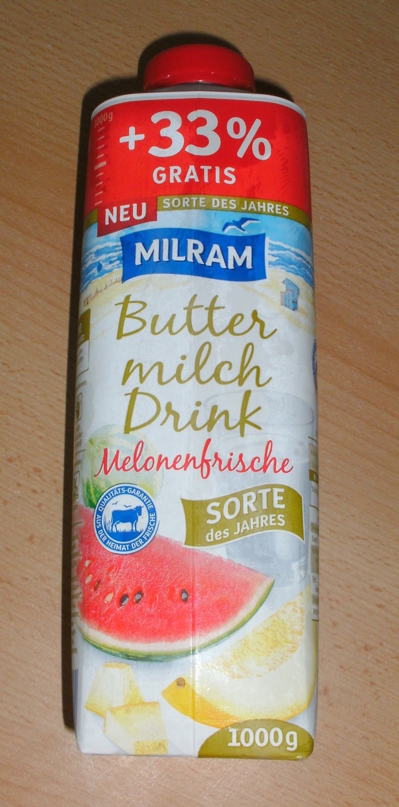 Buttermilch Drink Melonenfrische von MILRAM | Warentests praxisnah