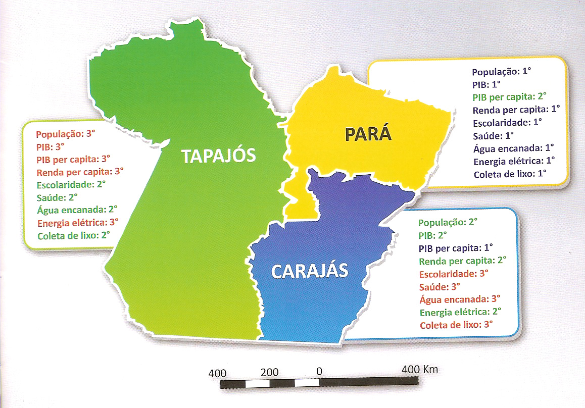 Realidades Urbanas: Divisão do Pará