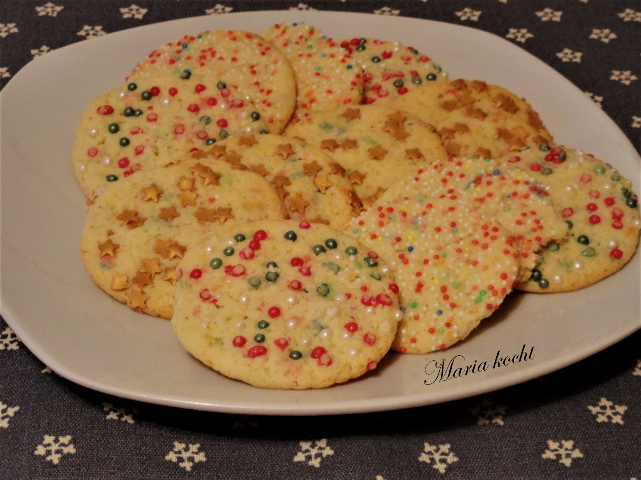 Maria kocht KonfettiCookies / Konfetti cookie