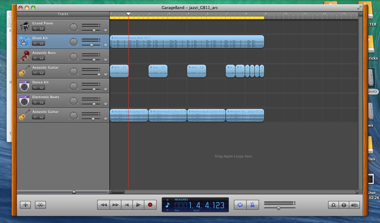 How to import music in garageband mac software