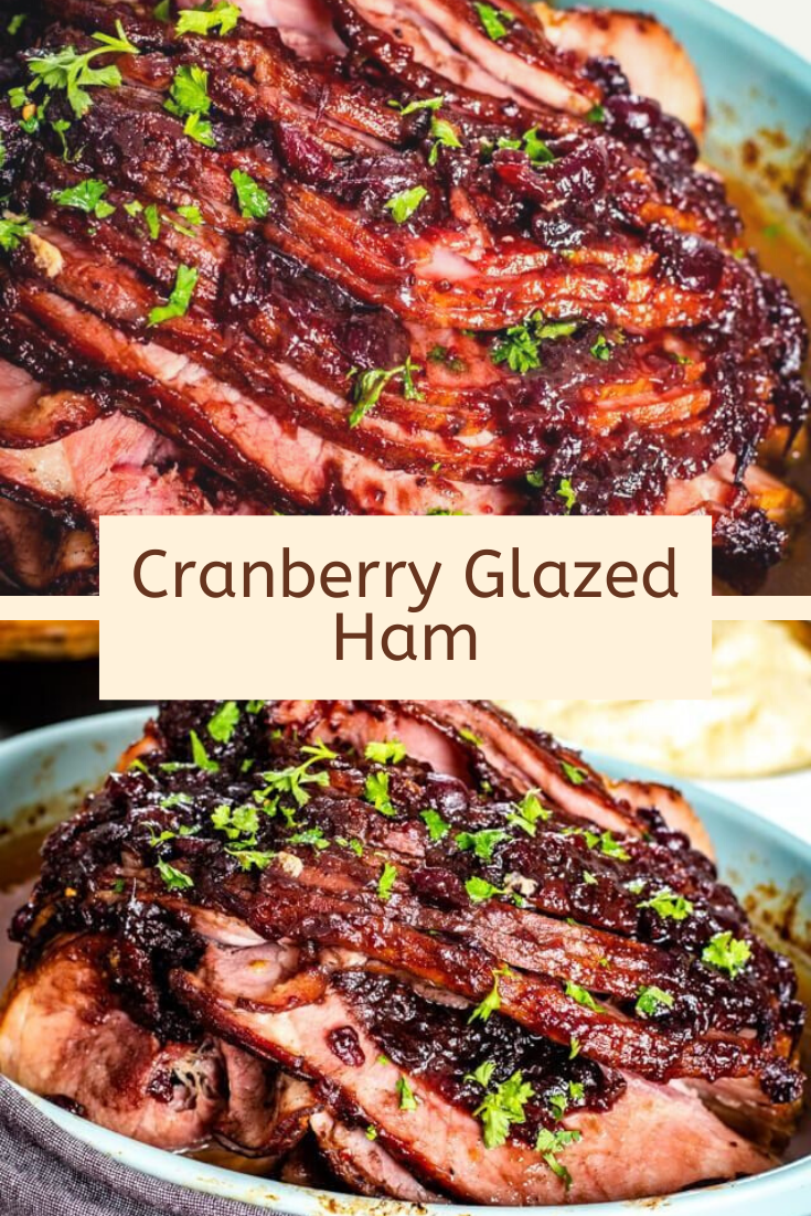Cranberry Glazed Ham