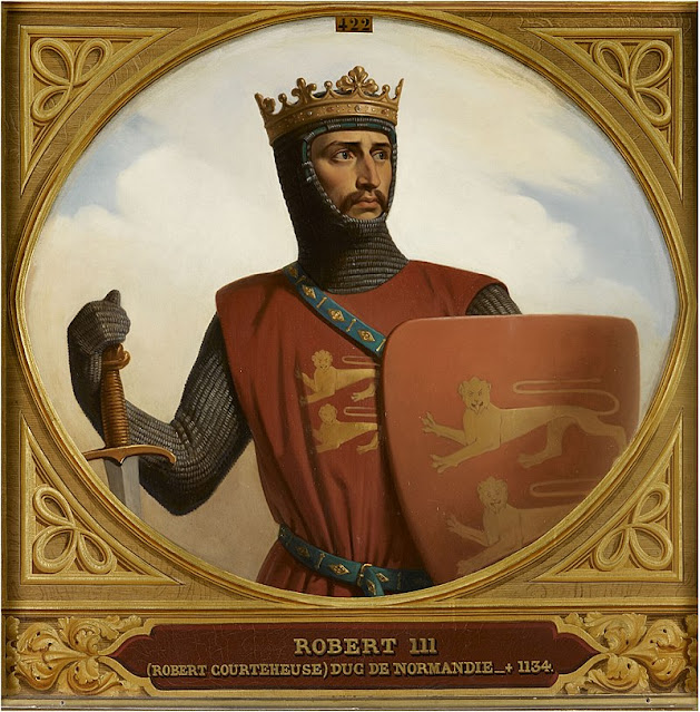 Роберт III, по прозвищу Куртгёз (Короткие штаны), (фр. Robert Courteheuse; ок. 1054 — 10 февраля 1134, Кардифф) — герцог Нормандии (1087 — 1106), граф Мэна (1063 — 1069), старший сын Вильгельма Завоевателя и Матильды Фландрской.