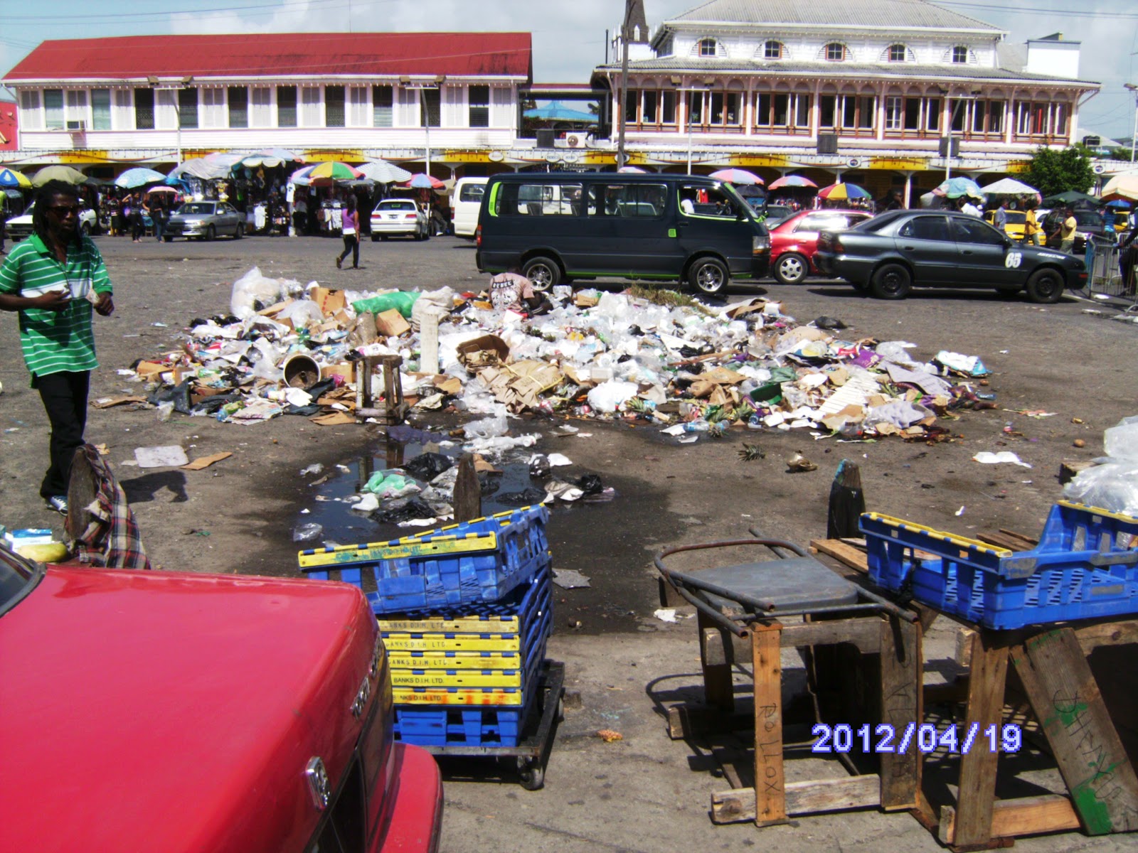 Garbage Pollution GARDEN CITY vs. GARBAGE CITY Guyana